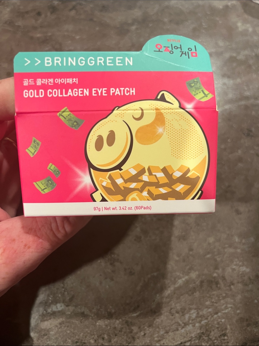24k gold and collagen eye patches 60 (30pairs)